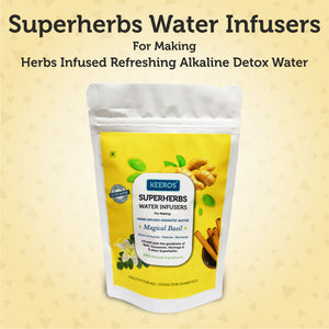 
                  
                    Load image into Gallery viewer, Keeros Superherbs Detox Water Infusers, for making herbs infused Refreshing Alkaline water | Helpful for Diabetics &amp;amp; Weight Watchers | Pack of 30 Infusers
                  
                