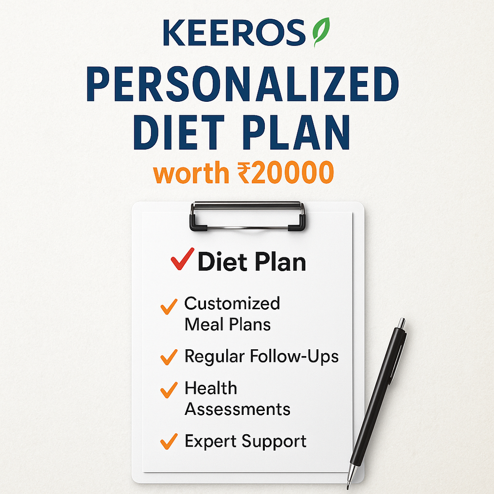 Get Keeros Personalized Diet Plan for Diabetics and Weight Watchers & Achieve Your Health Goals Today!