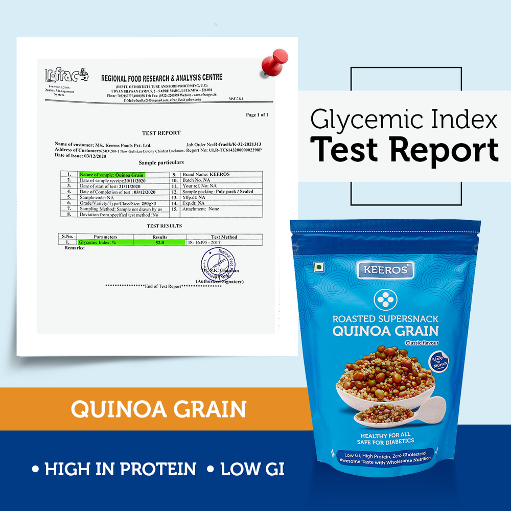 
                  
                    Load image into Gallery viewer, Glycemic-Index-Test-Report-of-Keeros-Quinoa-Grain
                  
                