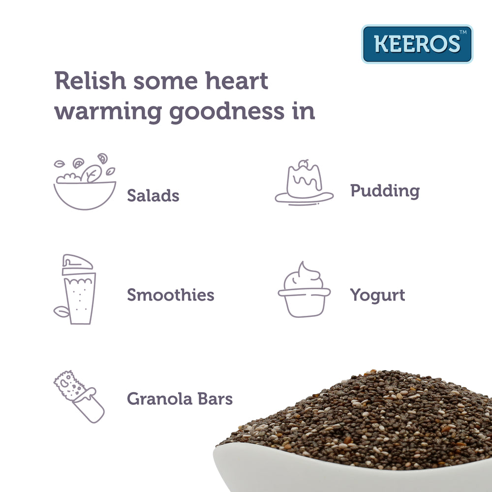 
                  
                    Load image into Gallery viewer, Different-Ways-to-Relish-Keeros-Chia-Seeds
                  
                