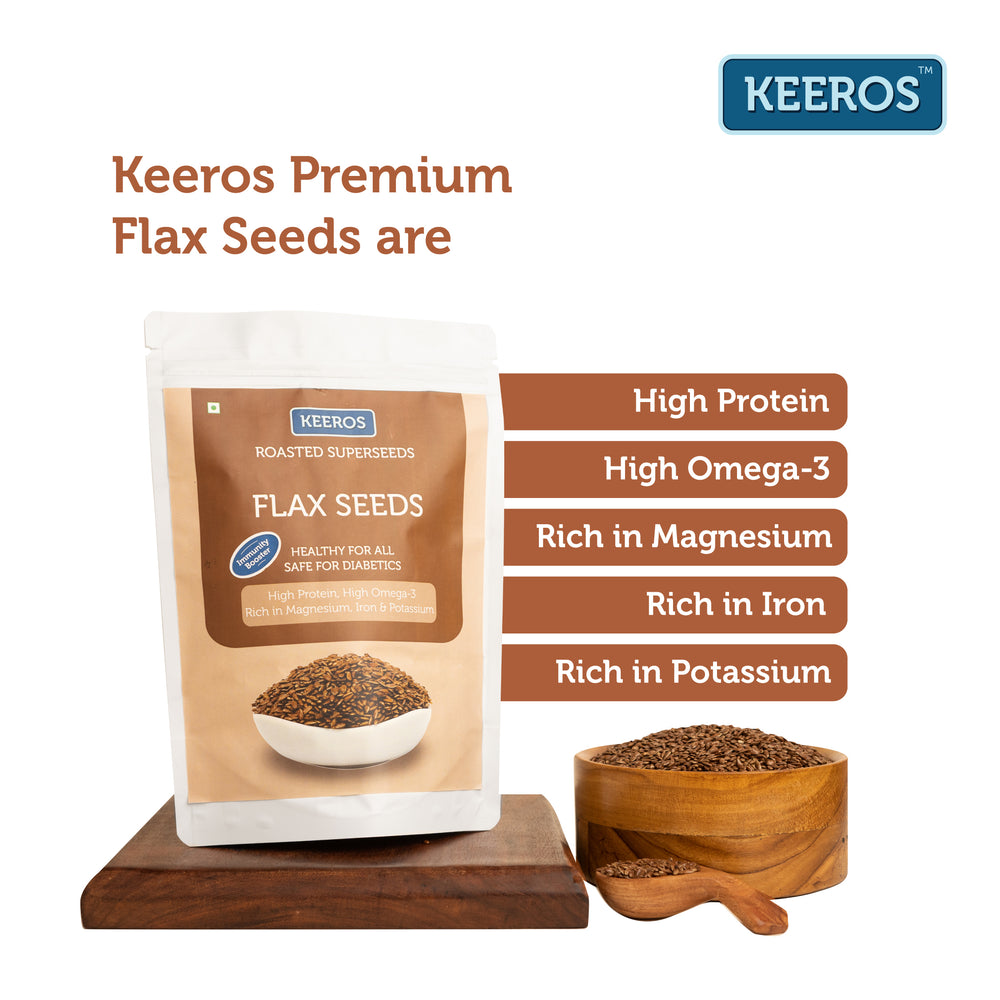 
                  
                    Load image into Gallery viewer, Key-Specialities-of-Keeros-Flax-Seeds
                  
                